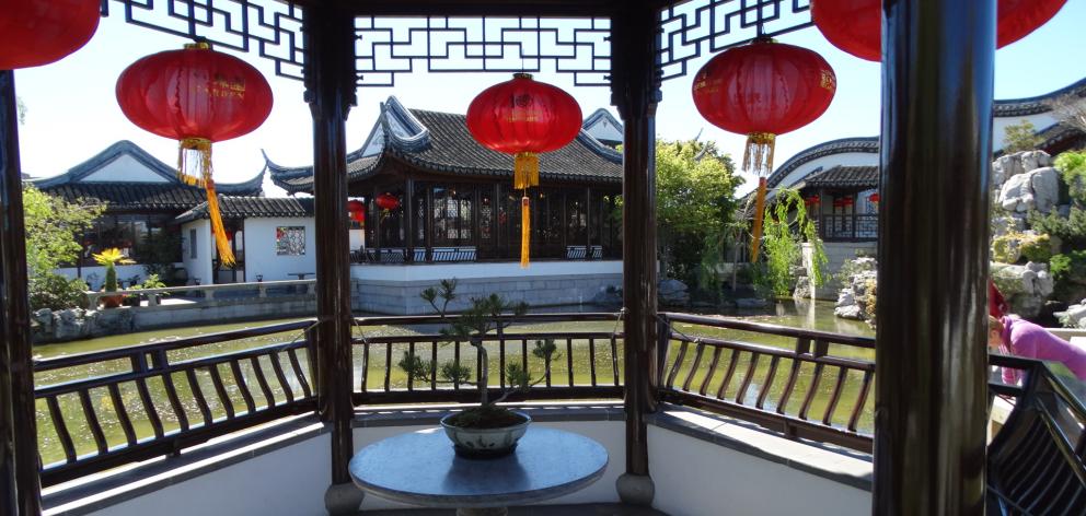 The 10th anniversary celebrations for the Dunedin Chinese Garden continue with the opening of an exhibition of Dunedin images in Shanghai early next month. Photo: Brenda Harwood