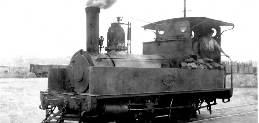 The A66 locomotive. Photo: Industrial Heritage Otago