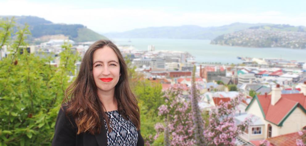 Newly appointed broker for the re-launched Dunedin Dream Brokerage, Kate Schrader, is looking forward to working with local groups on imaginative projects for vacant inner-city spaces. Photo: Supplied