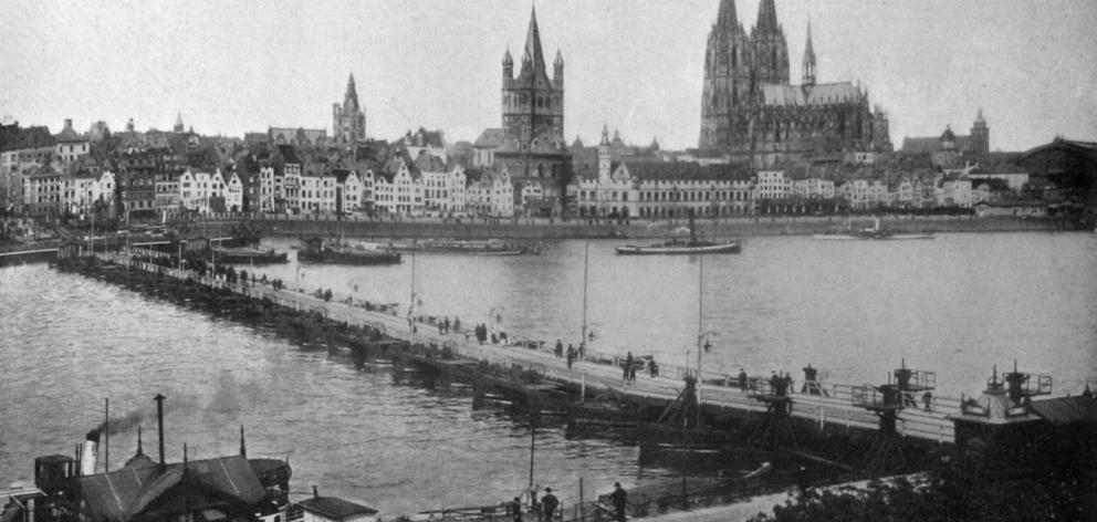 Cologne on the Rhine, one  of the German cities to be occupied by the Allies. — Otago Witness, 4...