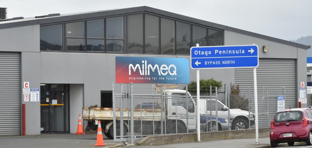 Milmeq in Dunedin is set to close. Photo: Gregor Richardson