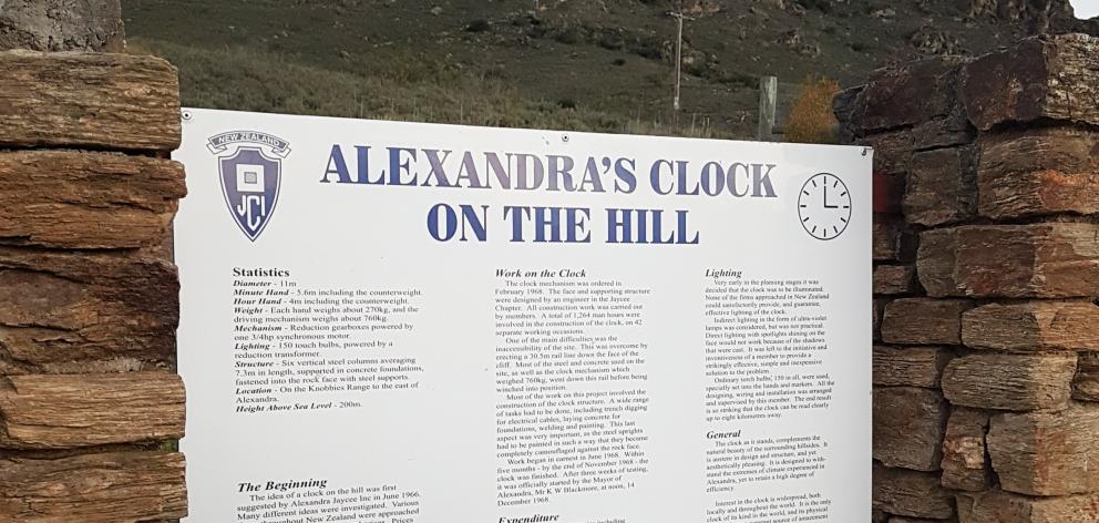 Alexandra’s clock is holding its 50th birthday bash today. 