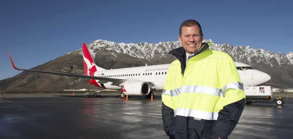 Queenstown Airport chief executive Colin Keel says sustainability is something the airport wants to incorporate into all aspects of its business. Photo: Michael Thomas