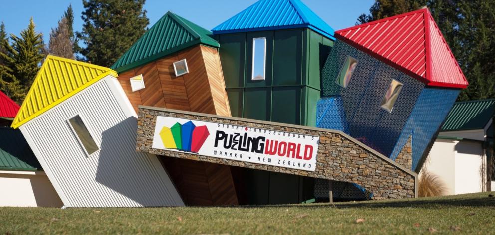 The Tumbling Towers remain an icon alongside new attractions at Wanaka's Puzzling World.