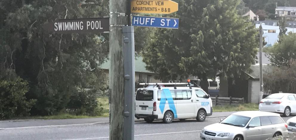 The illegal brothel was located in Huff St, Queenstown. Photo: Daisy Hudson