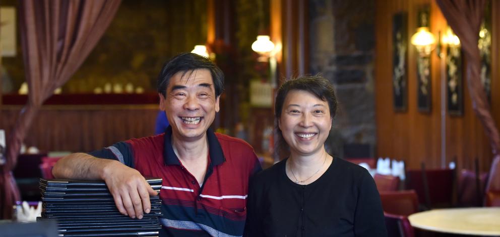 The Asian Restaurant owners Kevin and Hong Juan Lee are planning to sell their long-established Dunedin business and retire. Photo: Peter McIntosh
