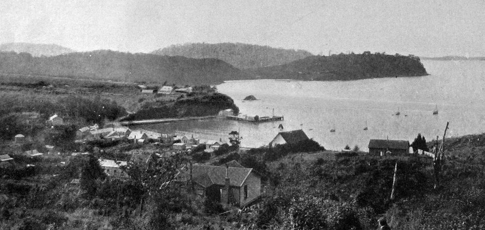 Oban, Half Moon Bay, Stewart Island. — Otago Witness, 1.1.1919.