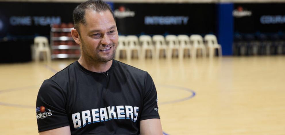 Breakers assistant coach Judd Flavell. Photo: RNZ / Claire Eastham-Farrelly