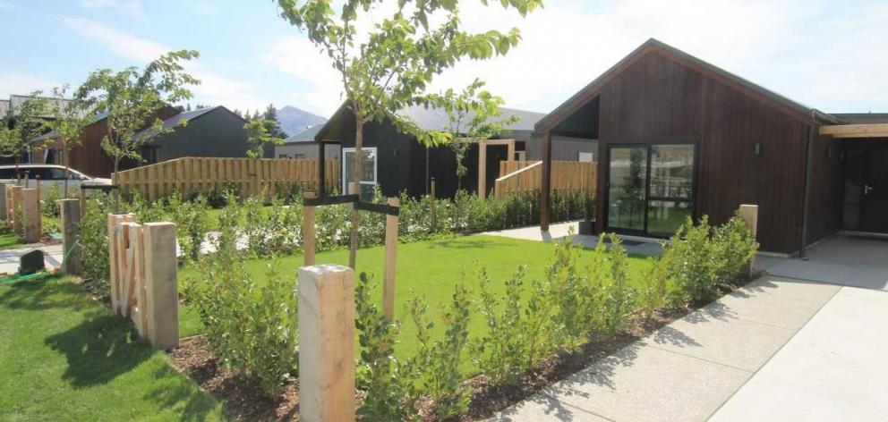One of the finished KiwiBuilds at Wanaka. Photo: Supplied