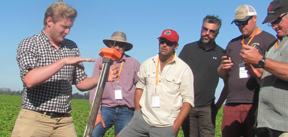 Lachlan Turley has taken the long road home, and he's loving it. He is managing Teralytic's Australasian operations and working with industry groups to promote the probes to a wider New Zealand audience. Photo: Toni Williams