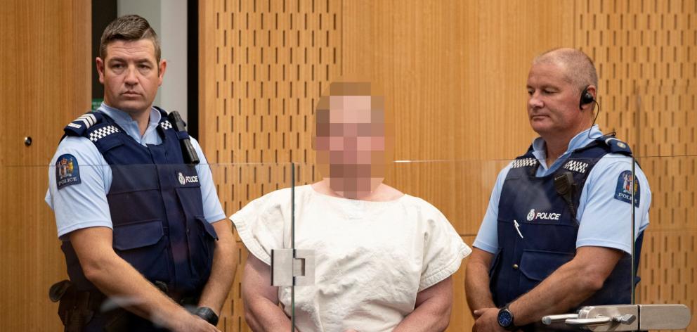 Brenton Tarrant faced a charge of murder when he appeared in the Christchurch District Court on...