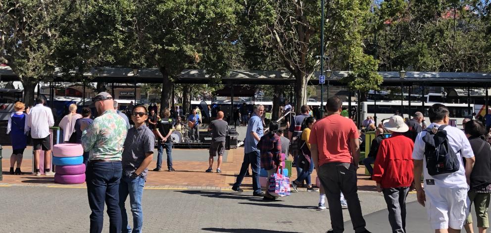 Thousands of fans of the American rock band are expected to flock to the city for the concert which opens at 4pm. Photo: Tim Miller