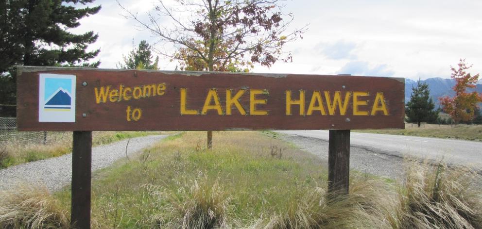 Lake Hawea hangs out the welcome sign. PHOTO: MARK PRICE