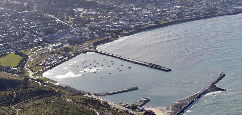 There are calls for Oamaru Harbour to be dredged. Photo: Peter McIntosh
