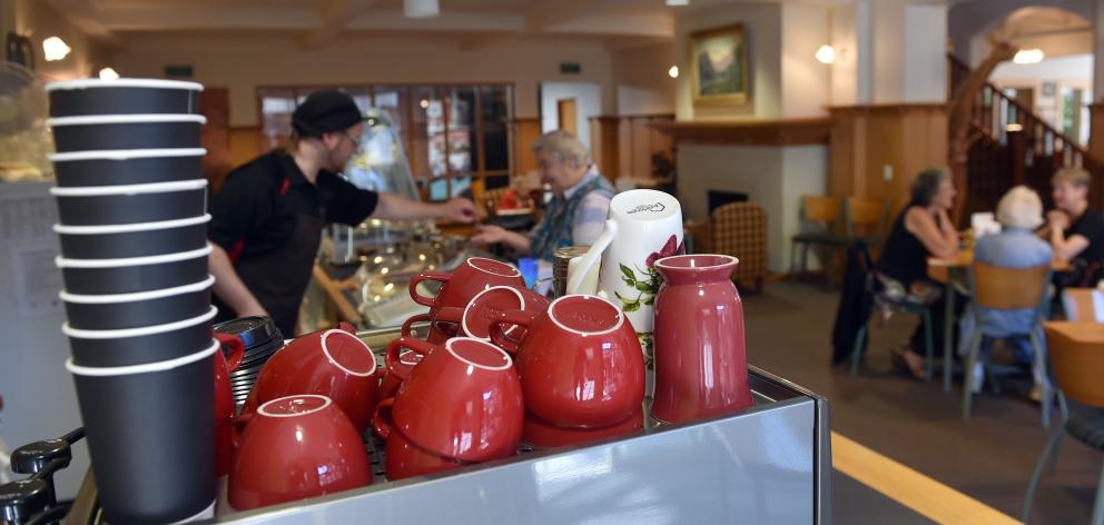 The community cafe at Ross Home.PHOTO: PETER MCINTOSH