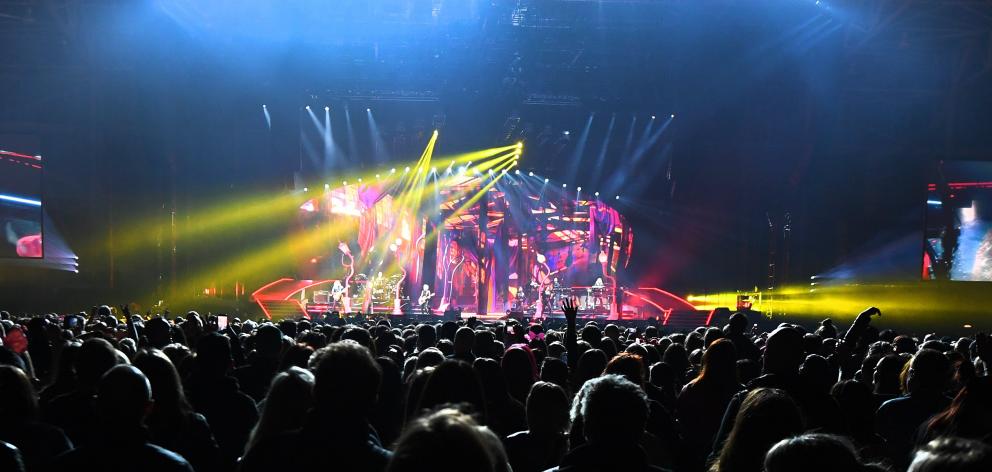 Pink’s popular show at the Forsyth Barr stadium in September last year.PHOTO: STEPHEN JAQUIERY