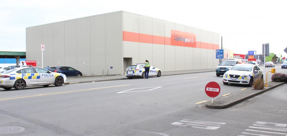 The incident occurred in central Invercargill. Photo: Laura Smith