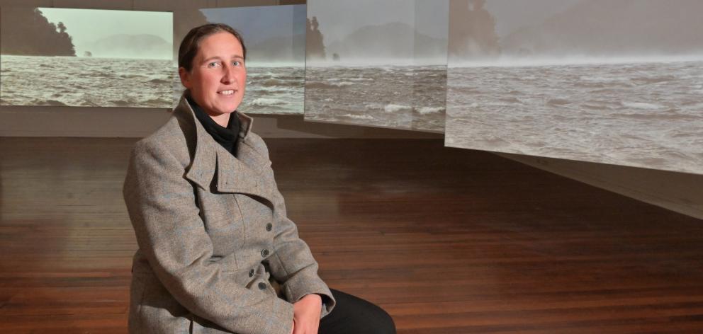 Alex Monteith reflects on her time filming in Fiordland for the video work in  ‘‘Coastal Flows / Coastal Incursions’’ exhibition. Photo: Linda Robertson