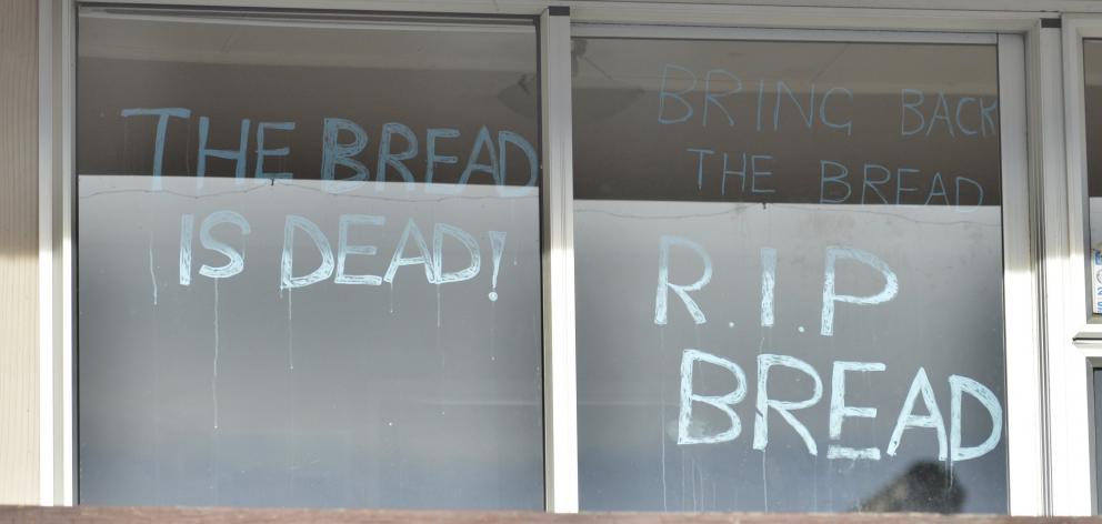 Tenants in a neighbouring flat show their reaction to the closure.