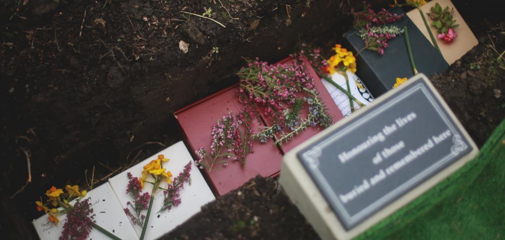 The ashes of Agnes Wilson Kelly, Lydia Catherine Mitchel, Terje Nielson, Colin Harry Rushby, Lillingston Alice Rivers and Mary Isabel Garden Begg were buried in Whitestone Funerals' Westview Memorial Garden yesterday.