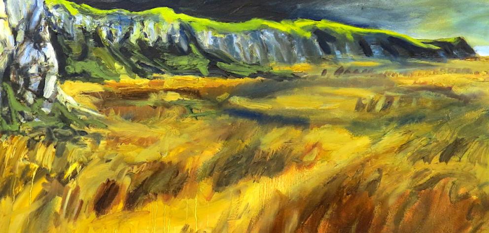 Okia Reserve, Otago Peninsula, by Pauline Bellamy