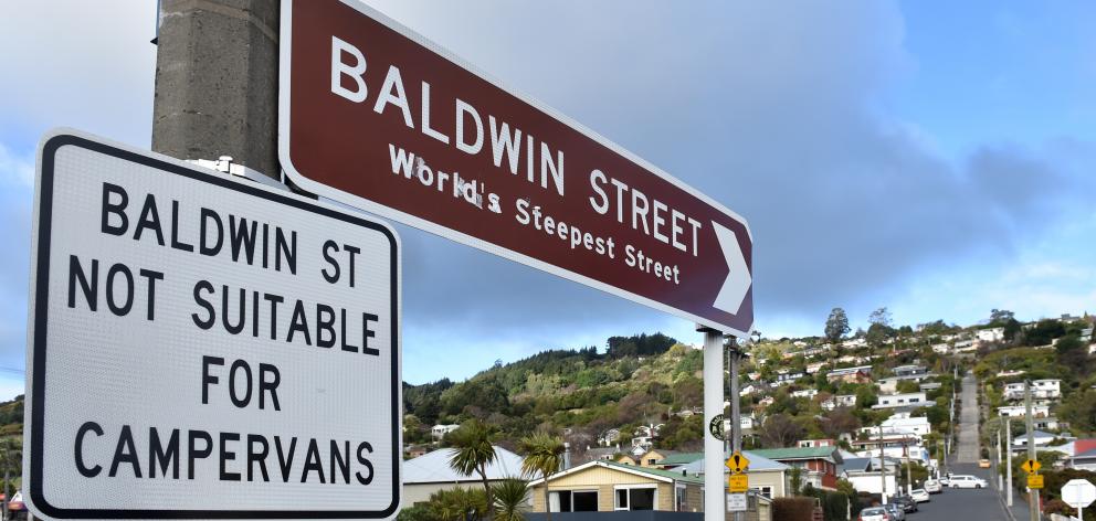 The DCC is still deciding how to handle Baldwin St's reduced status. Photo: Peter McIntosh