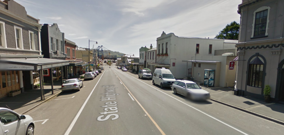 George St in Port Chalmers. Image: Google Maps