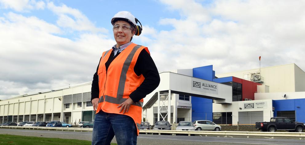 Alliance Group's Mataura plant manager Melonie Nagel. Photo: Stephen Jaquiery 