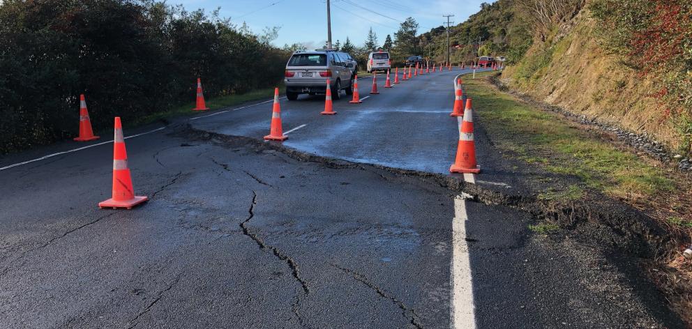 NZTA keep eye on slumping West Coast road | Otago Daily Times Online News