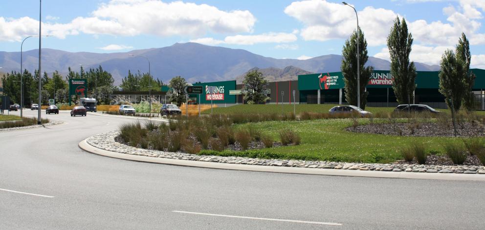 An artist's impression shows Bunnings Ltd's planned Queenstown development at Frankton Flats....