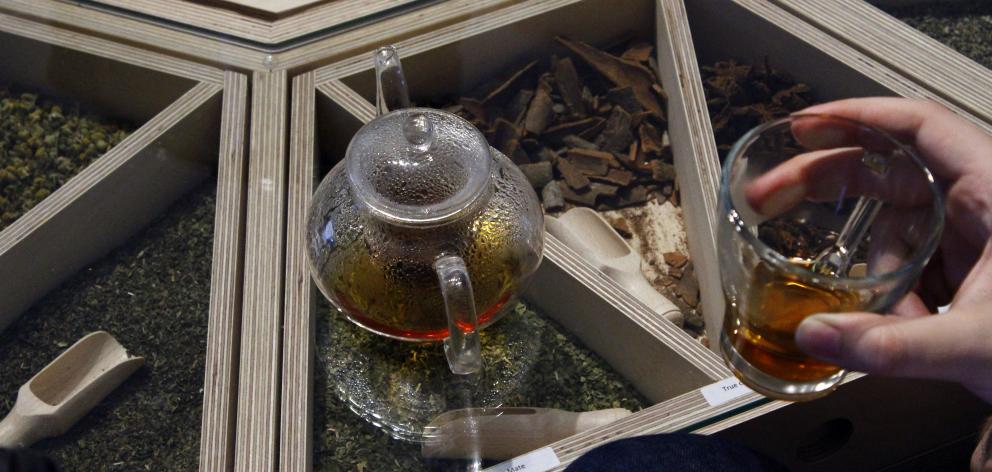 Paje Curumim the communal tea station will be set up at Dunedin Public Art Gallery.