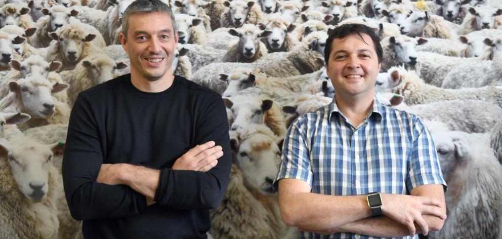 Benoit Auvray and Greg Peyroux, of Iris Data Science, who have been working on sheep facial...