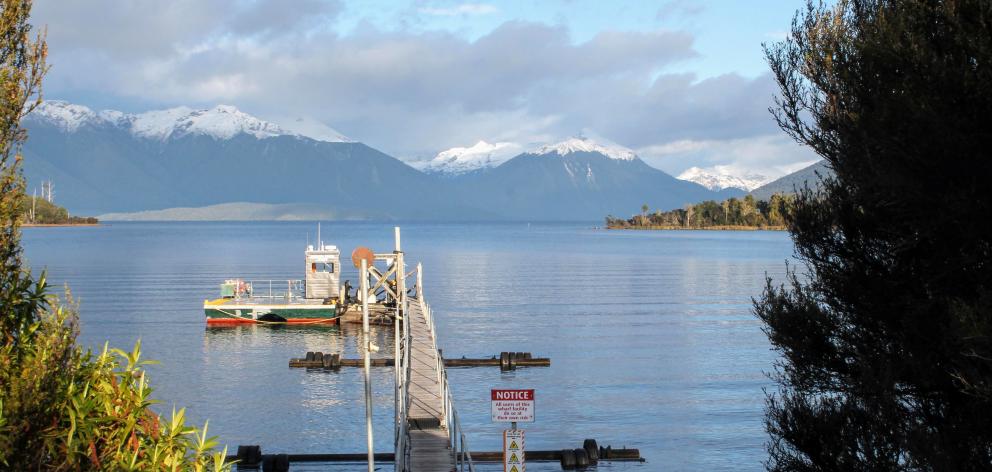 The serene deep waters of Lake Te Anau make up the largest lake in the South Island and second...