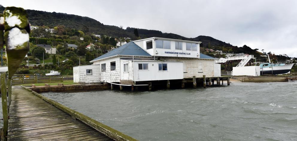 The Ravensbourne Boating Club could soon have fixed toilet facilities. PHOTO: PETER MCINTOSH
