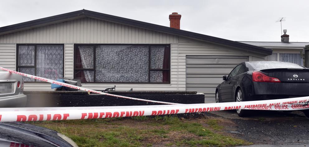 The house in Clermiston Ave where Amber-Rose Rush died. Photo: ODT