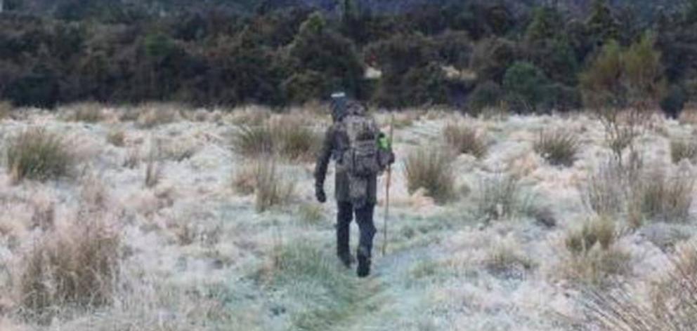 Hans Christian Tornmarck went hunting by himself on May 12. Photo: Police