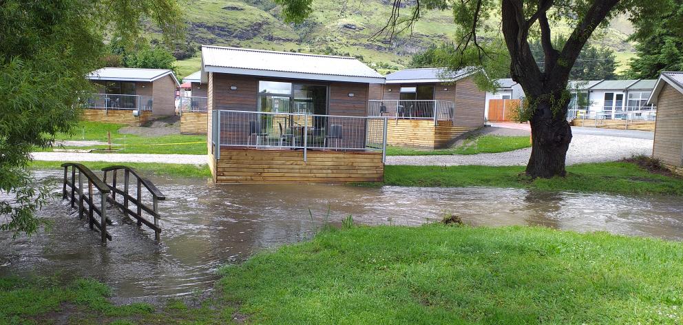 Some of Glendhu Bay Motor Camp’s new cabins built for this summer have close-up views of...