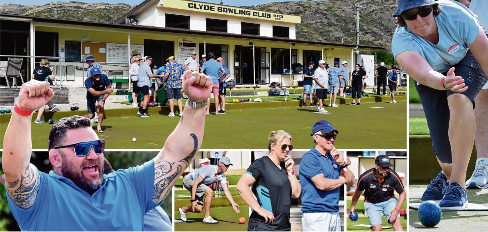 The Sporting Stars bowls tournament in Clyde yesterday shows former All Black Kees Meeuws has...