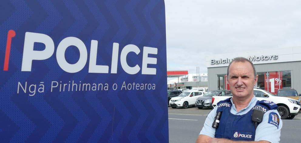 Clutha-Taieri area response manager Senior Sergeant Stan Leishman is looking forward to three new officers joining the Balclutha Police Station this year. Photo: Richard Davison