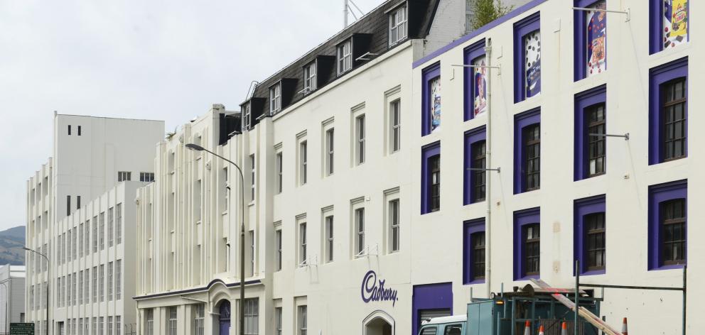 A year on and Cadbury's revenue is down more than $80million; pictured, the former manufacturing site in Dunedin. Photo: Gerard O'Brien 