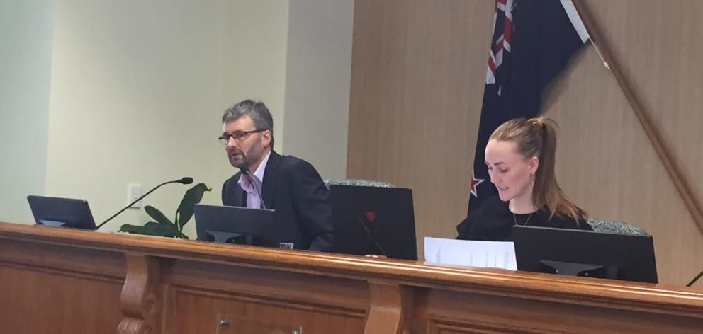 WasteNet representative Cameron McIntosh and chairwoman Alex Crackett requested guidance on the...