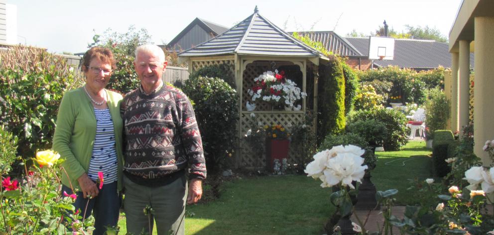 Reighton Drive residents Yvonne and Graham Matthews are among residents of the street who enjoy...