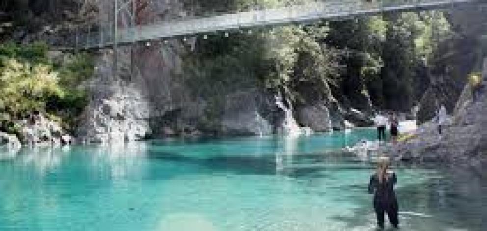 Ms Simpson planned to visit Blue Pools near Makarora. Photo: ODT