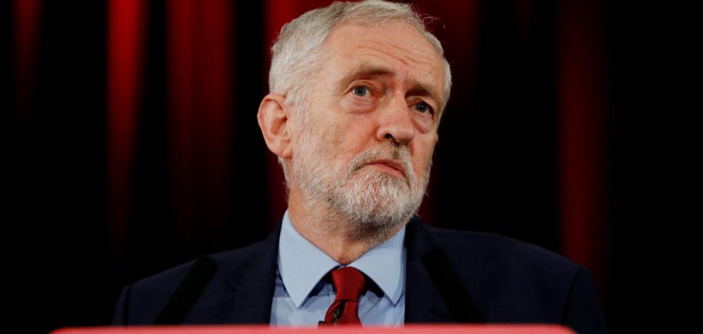 Labour Party leader Jeremy Corbyn .Photo: Reuters 