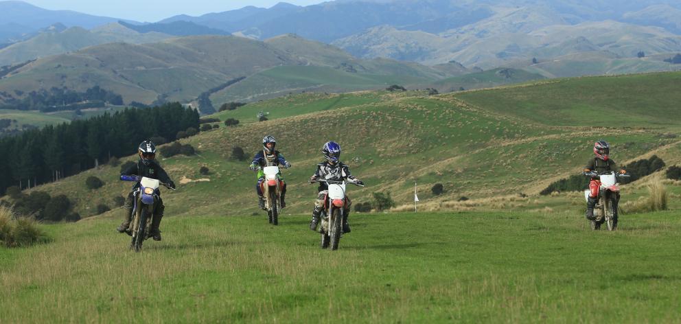 The Eastern Hills Trail Ride is on this Saturday, a major fundraiser for the Waikouaiti School Friends of the School committee. Photo: Ross Curtis