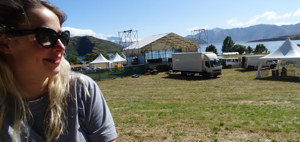 Tuki festival 2020 assistant director Josephine Gallagher at the festival venue in Wanaka’s...