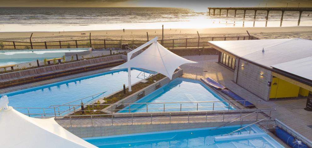The New Brighton hot pools facility. Photo: Newsline/CCC