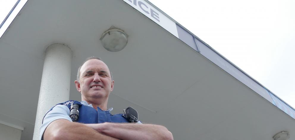 Clutha-Taieri area response manager Senior Sergeant Stan Leishman says more police are now deployed at peak times in Clutha. Photo: Richard Davison