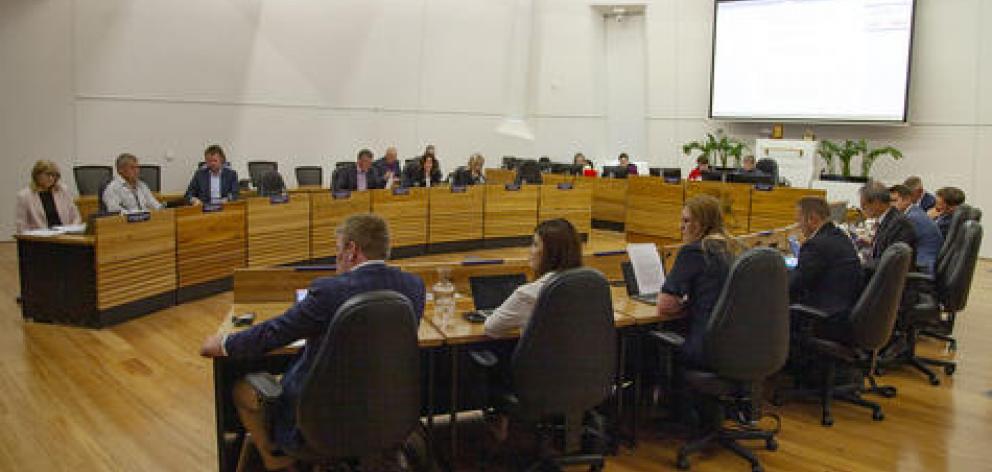 Christchurch City Councillors. Photo: Geoff Sloan