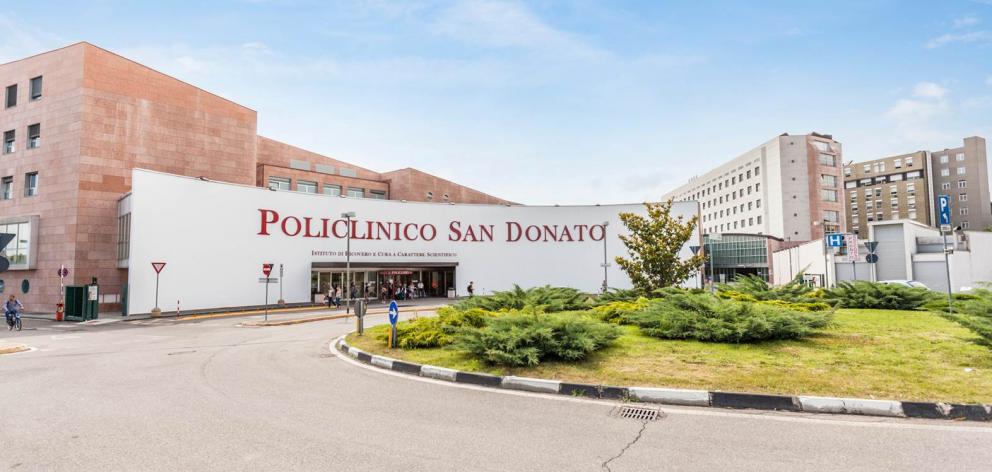 An undated handout image shows Policlinico San Donato hospital in Milan. Photo: POLICLINICO SAN DONATO/VITTORIA CERESETO/Handout via Reuters